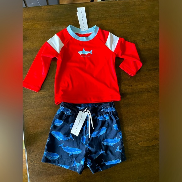Janie and Jack swimwear. NWT. Size 6-12 months